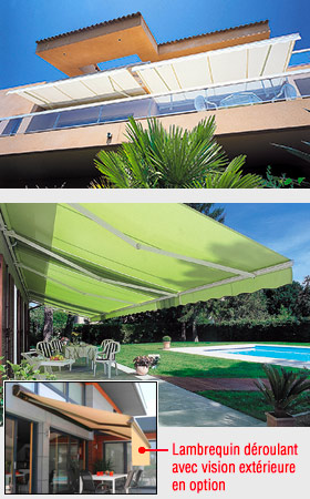 store banne balcon terrasse Matest